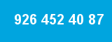 926 452 40 87